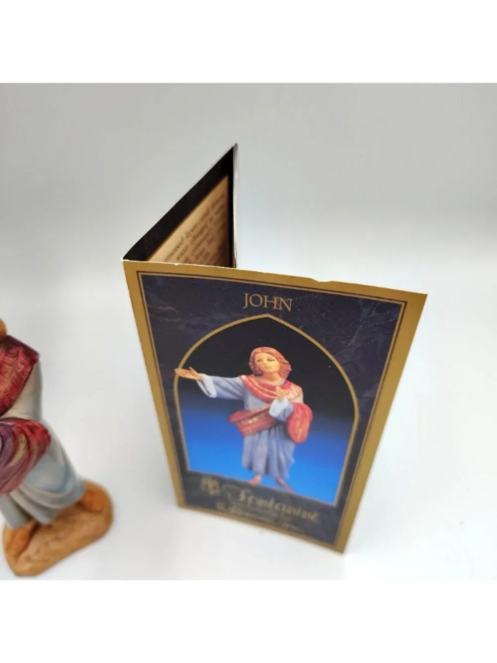 Fontanini John Nativity Figurine 53503BX Box Roman Italy 5 Inch Vintage 1999